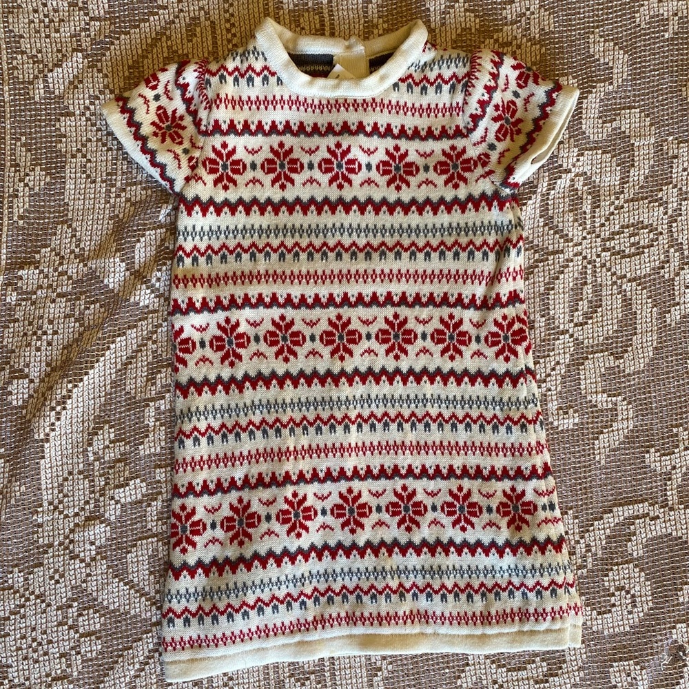 Gymboree 12-18mo sweater dress